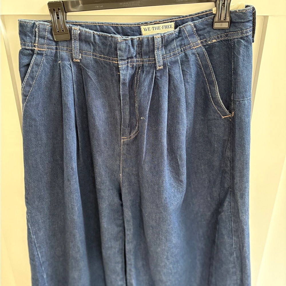 We The Free wide leg Denim Jeans